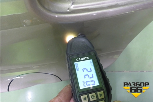 Дверь багажника без стекла (95B827400) для Porsche Macan с 2014г (Макан)