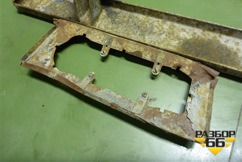 Бампер задний для Hyundai Porter с 1996-2011г (Портер)