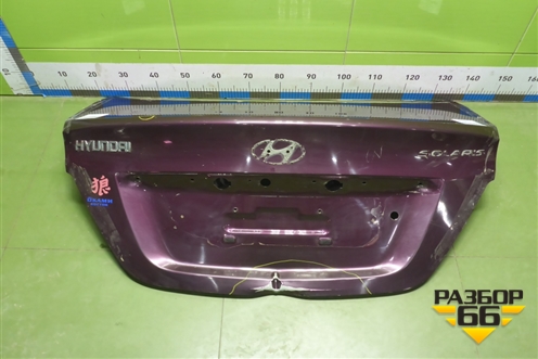 Крышка багажника (692004L000) для Hyundai Solaris с 2010-2016г (Солярис)