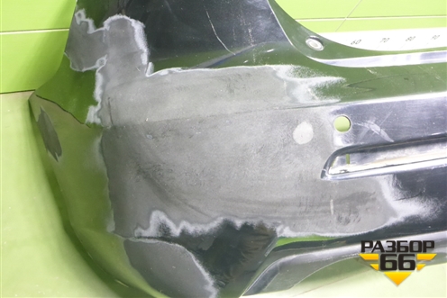 Бампер задний (хетчбэк под парктроник) (BR5S50221B) для Mazda Mazda 3 (BK) с 2003-2009г 