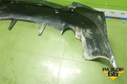 Бампер задний (хетчбэк под парктроник) (BR5S50221B) для Mazda Mazda 3 (BK) с 2003-2009г 