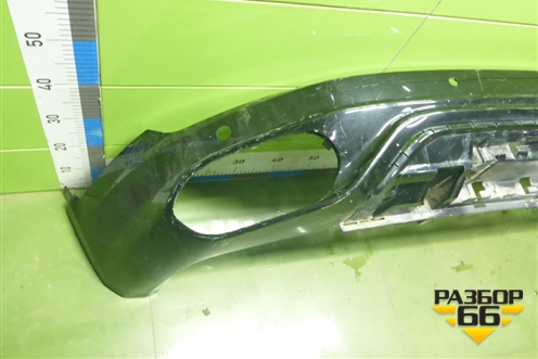 Юбка заднего бампера (под парктроник) (6600208884) для Geely Tugella с 2019г (Тугелла)