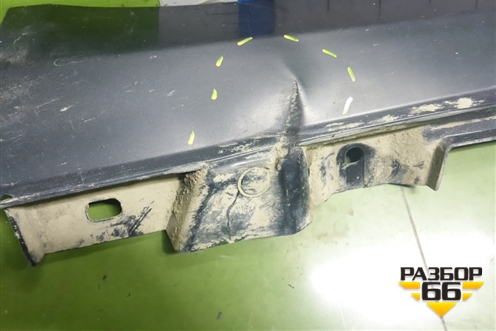 Накладка на порог наружная левая (до 2017г) (A2226980054) для Mercedes Benz S-Klass W222 с 2013-2020г (С)