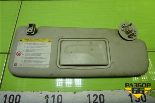 Козырёк солнцезащитный правый для Chevrolet Cobalt с 2012г (Кобальт)