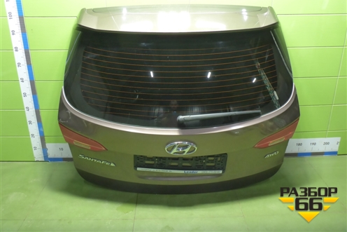 Дверь багажника со стеклом (737002W020) для Hyundai Santa Fe с 2012-2018г (Санта Фе)