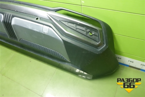 Юбка заднего бампера (под парктроник) (8891868414) для Geely Atlas 2 с 2023г (Атлас)