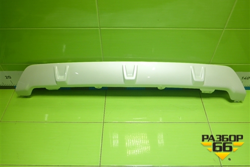 Накладка заднего бампера (на юбку M-пакет) (51128089547) для BMW X5 G05 с 2018г (Х5 Г05)