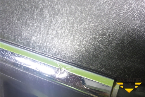 Юбка заднего бампера (AMG под парктроник) (A2538858003) для Mercedes Benz GLC-Klass X253  с 2015г (ГЛЦ)