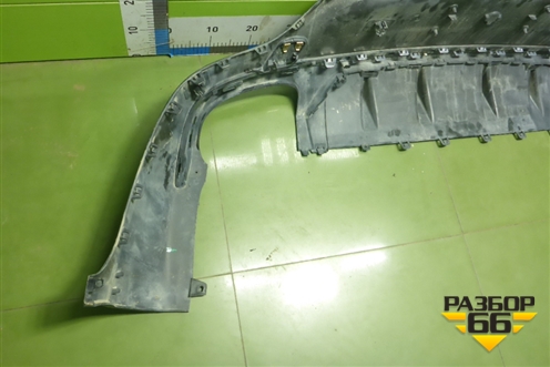 Юбка заднего бампера (AMG под парктроник) (A2538858003) для Mercedes Benz GLC-Klass X253  с 2015г (ГЛЦ)