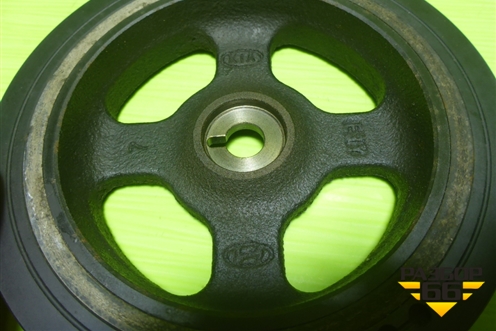 Шкив коленвала (1.6л G4FC) (231242B000) для Hyundai Solaris с 2010-2016г (Солярис)