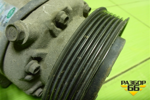 Компрессор кондиционера (2.4л G4KE) (977011U500) для Hyundai Santa Fe с 2012-2018г (Санта Фе)