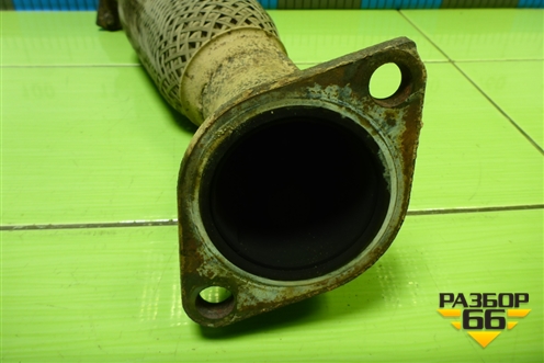 Приёмная труба глушителя (2.4л G4KE) (286102W300) для Hyundai Santa Fe с 2012-2018г (Санта Фе)