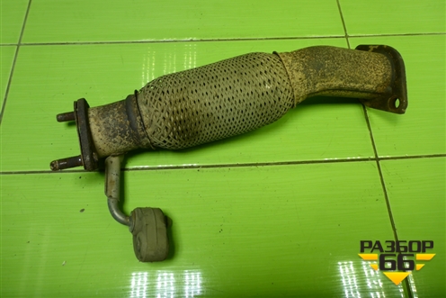 Приёмная труба глушителя (2.4л G4KE) (286102W300) для Hyundai Santa Fe с 2012-2018г (Санта Фе)