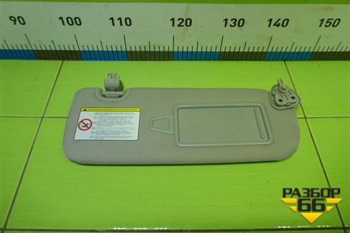 Козырёк солнцезащитный правый для Hyundai Santa Fe с 2012-2018г (Санта Фе)