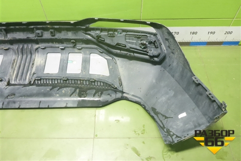 Юбка заднего бампера (под парктроник) (8891868414) для Geely Atlas 2 с 2023г (Атлас)