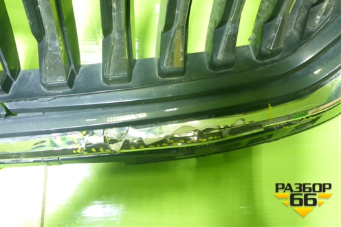 Решетка радиатора (8889607258) для Geely Monjaro с 2021г (Монджаро)