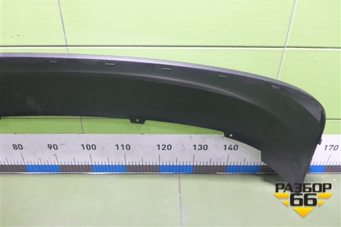 Юбка заднего бампера (новая) (5JH807521) для Skoda Rapid с 2013г (Рапид)