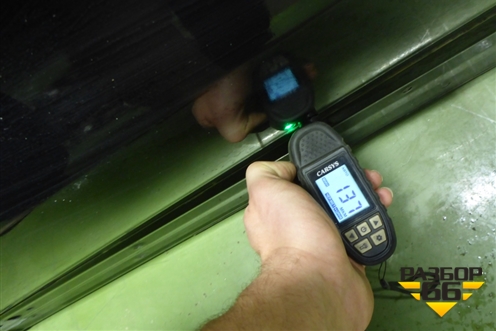 Дверь передняя левая (5N0831055B) для Volkswagen Tiguan с 2011-2016г (Тигуан)