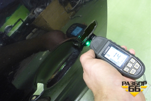 Дверь передняя левая (5N0831055B) для Volkswagen Tiguan с 2011-2016г (Тигуан)