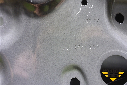 Дверь передняя левая (6RU831209) для Volkswagen Polo (седан) с 2010г (Поло)