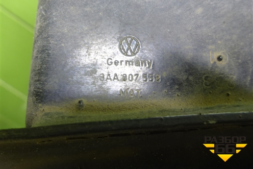 Усилитель заднего бампера (3AA807558) для Volkswagen Passat (В7) с 2011-2014г (Пассат Б7)