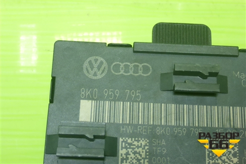 Блок комфорта (задней левой двери) (8K0959795) для Audi A4 (В8) с 2007-2015г (А4)
