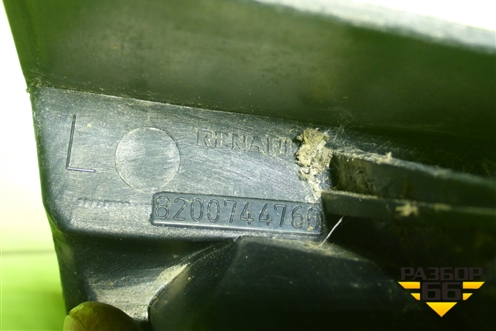Фонарь задний левый (после 2009г) (8200744760) для Renault Logan с 2004-2015г (Логан)