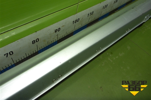 Накладка на порог наружная левая (95971532) для Chevrolet Aveo (Т300) с 2011г (Авео Т300)