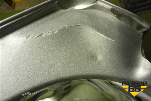 Дверь багажника без стекла (6N5827025C) для Volkswagen Polo с 2020г (Поло)