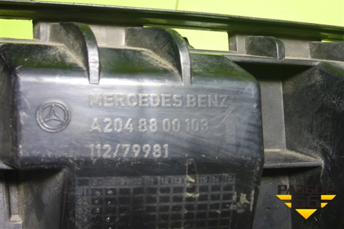 Кронштейн заднего бампера левый (под фонарь седан) (A2048800103) для Mercedes Benz C-Klass W204 с 2007-2014г (Ц)