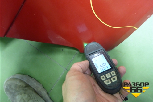 Крышка багажника (69200FD200) для Kia Rio с 2005-2011г (Рио 2)