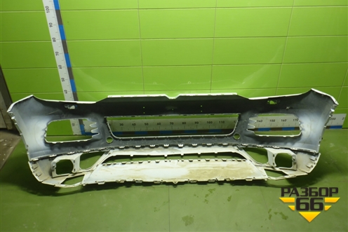 Бампер передний (До 2015г под омыватели) (7P6807221F) (7P6807221B) для Volkswagen Touareg с 2010-2018г (Туарег)