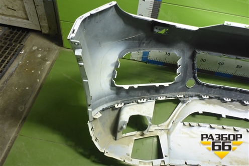 Бампер передний (До 2015г под омыватели) (7P6807221F) (7P6807221B) для Volkswagen Touareg с 2010-2018г (Туарег)