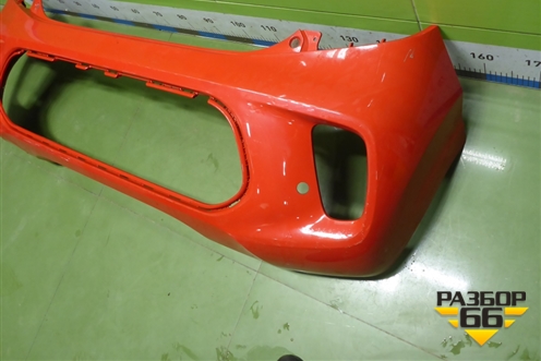 Бампер задний (под парктроник) (86611G6000) для Kia Picanto с 2017г (Пиканто 3)