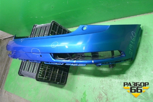 Бампер задний (верхняя часть после 2014г под парктроник) (8U0807385C) для Audi Q3 с 2011-2018г (Ку 3)