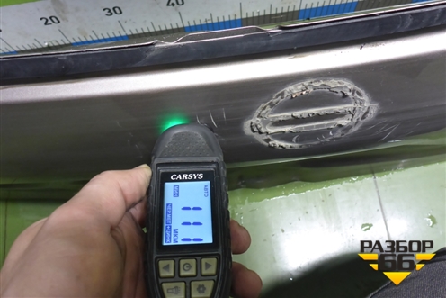 Дверь багажника без стекла (K01009U0M0) для Nissan Note (Е11) с 2005-2013г (Нот)