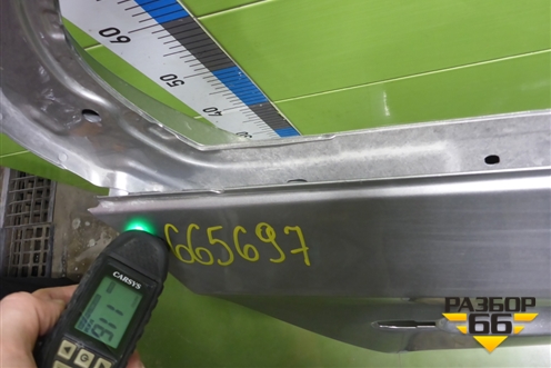 Дверь задняя правая (60833312) для Skoda Rapid с 2013г (Рапид)