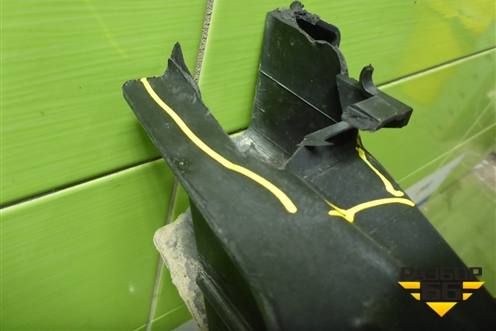 Панель передняя (641102Y000 641012S000) для Hyundai ix 35 с 2010г (Ай икс 35)