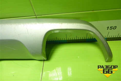 Накладка заднего бампера (до 2020г X-Line) (H086665500) для Kia Rio с 2017г (Рио 4)