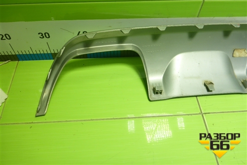 Накладка заднего бампера (до 2020г X-Line) (H086665500) для Kia Rio с 2017г (Рио 4)