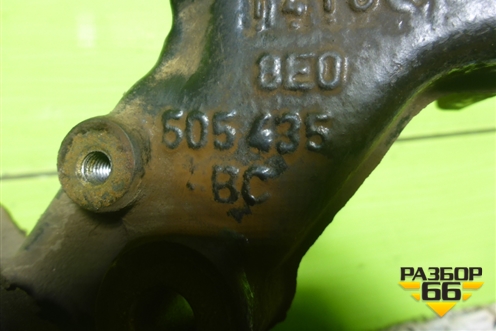 Кулак задний левый (8E0505435BC) для Audi A4 (В7) с 2004-2009г (А4)