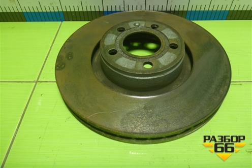 Диск тормозной передний вентилируемый (4F0615301E) для Audi A6 (C6) с 2004-2011г (А6)