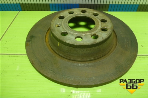 Диск тормозной задний (1K0615601AD) для Volkswagen Tiguan с 2011-2016г (Тигуан)