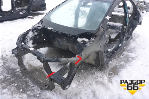 Панель передняя (60400SMGE01ZZ) для Honda Civic 5D с 2005-2011г (Цивик)