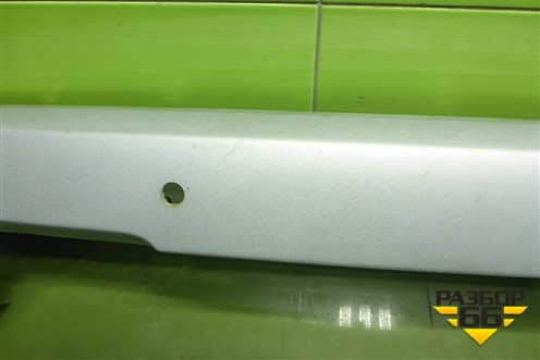 Накладка заднего бампера (под парктроник) (850703876R) для Renault Duster II с 2021г (Дастер)