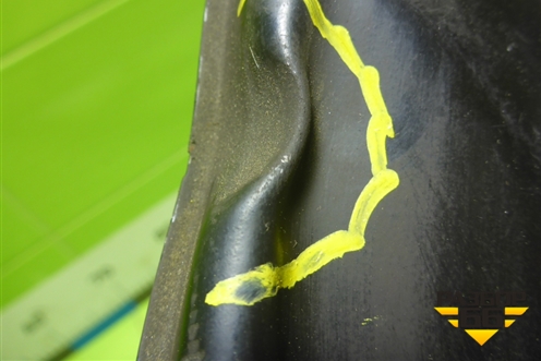 Кожух тормозного диска задний правый (4F0615612) для Audi A6 (C6) с 2004-2011г (А6)