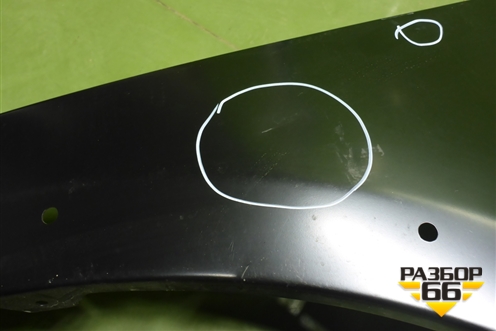 Крыло переднее правое (новое дубликат) (631005695R) для Renault Sandero с 2009-2014г (Сандеро)