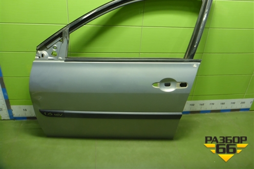 Дверь передняя левая (7751473728) для Renault Megane 2 с 2002-2009г (Меган)