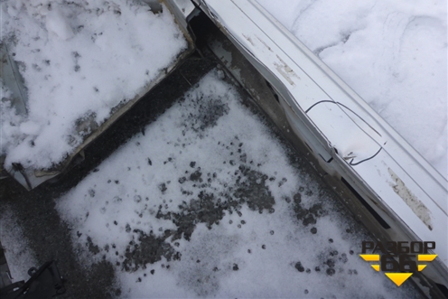 Порог со стойкой правый (5ти дверный хетчбэк) для Ford Focus 2 с 2005-2008г (Фокус)