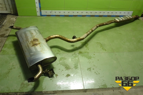 Глушитель (6608025475) для Geely Monjaro с 2021г (Монджаро)